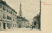 Villach Bahnhofstrasse - Kärnten - alte historische Fotos Ansichten Bilder Aufnahmen Ansichtskarten 