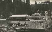 Seeboden - Strandcafe Santner - Spittal an der Drau - alte historische Fotos Ansichten Bilder Aufnahmen Ansichtskarten 