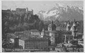 Salzburg gegen den Untersberg - alte historische Fotos Ansichten Bilder Aufnahmen Ansichtskarten 