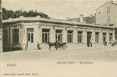 Villach,  Bahnhof Hotel - Gartensalon  - Villach(Stadt) - alte historische Fotos Ansichten Bilder Aufnahmen Ansichtskarten 