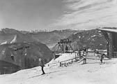 Bergstation 1. Sessellift - Oesterreich - alte historische Fotos Ansichten Bilder Aufnahmen Ansichtskarten 