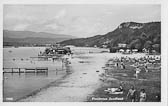 Faakersee - Sandbank - alte historische Fotos Ansichten Bilder Aufnahmen Ansichtskarten 