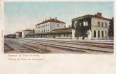 St. Peter in Krain, Bahnhof - alte historische Fotos Ansichten Bilder Aufnahmen Ansichtskarten 