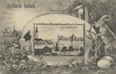 Klagenfurt Osterkarte - Innere Stadt  (1. Bez) - alte historische Fotos Ansichten Bilder Aufnahmen Ansichtskarten 