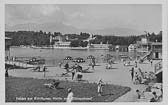 Velden - Ulbingstrand - alte historische Fotos Ansichten Bilder Aufnahmen Ansichtskarten 