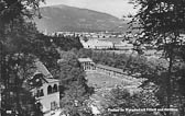 Warmbad Villach mit Freibad - alte historische Fotos Ansichten Bilder Aufnahmen Ansichtskarten 