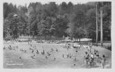 Warmbad - Schwimmbad - alte historische Fotos Ansichten Bilder Aufnahmen Ansichtskarten 