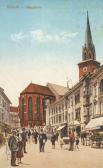 Hauptplatz Villach - alte historische Fotos Ansichten Bilder Aufnahmen Ansichtskarten 