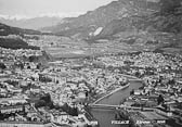 Luftbild Villach - alte historische Fotos Ansichten Bilder Aufnahmen Ansichtskarten 