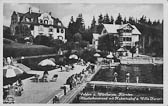 Mösslacherstrand mit Hubertushof - Kärnten - alte historische Fotos Ansichten Bilder Aufnahmen Ansichtskarten 