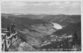 Blick vom Jauerling, in die Wachau - alte historische Fotos Ansichten Bilder Aufnahmen Ansichtskarten 