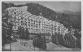 Grand Hotel im Winter - alte historische Fotos Ansichten Bilder Aufnahmen Ansichtskarten 