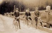 Maria Gail, alte Holzbrücke - Villach - alte historische Fotos Ansichten Bilder Aufnahmen Ansichtskarten 