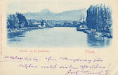 Aussicht von der Draubrücke - alte historische Fotos Ansichten Bilder Aufnahmen Ansichtskarten 