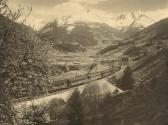 Tauernbahn Nordrampe, Bahnhof Hofgastein - Oesterreich - alte historische Fotos Ansichten Bilder Aufnahmen Ansichtskarten 