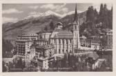 Badgastein Pfarrkirche - Europa - alte historische Fotos Ansichten Bilder Aufnahmen Ansichtskarten 