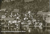 Bodensdorf vom See - Europa - alte historische Fotos Ansichten Bilder Aufnahmen Ansichtskarten 
