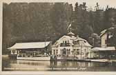 Strandkaffee Santner - alte historische Fotos Ansichten Bilder Aufnahmen Ansichtskarten 