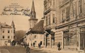 Italienerstrasse mit Blick auf Hans Gasser Platz - Oesterreich - alte historische Fotos Ansichten Bilder Aufnahmen Ansichtskarten 