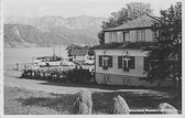 Strandcafe, Nussdorf am Attersee - Europa - alte historische Fotos Ansichten Bilder Aufnahmen Ansichtskarten 