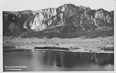 St. Lorenz am Mondsee mit Drachenwand - Europa - alte historische Fotos Ansichten Bilder Aufnahmen Ansichtskarten 
