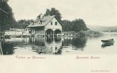 Velden,  Bootshütte Herzele - Villach Land - alte historische Fotos Ansichten Bilder Aufnahmen Ansichtskarten 