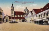 Pöllau, Hauptplatz - alte historische Fotos Ansichten Bilder Aufnahmen Ansichtskarten 