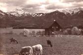 Drobollach, Haus Ferien von Ich - Oesterreich - alte historische Fotos Ansichten Bilder Aufnahmen Ansichtskarten 