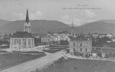 Evangelische Kirche - Villach-Innere Stadt - alte historische Fotos Ansichten Bilder Aufnahmen Ansichtskarten 