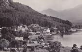 Egg am See, Badehäuser und Strandhotel Aschgan - Europa - alte historische Fotos Ansichten Bilder Aufnahmen Ansichtskarten 