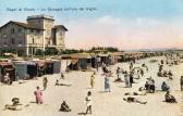 Grado Strand  - Europa - alte historische Fotos Ansichten Bilder Aufnahmen Ansichtskarten 
