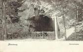 Adelsberg Grotteneingang - Europa - alte historische Fotos Ansichten Bilder Aufnahmen Ansichtskarten 