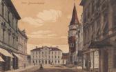 Cilli Bismarckplatz - Europa - alte historische Fotos Ansichten Bilder Aufnahmen Ansichtskarten 