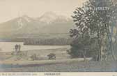 Blick v. Drobollach auf Faakersee und Mittagskogel - Europa - alte historische Fotos Ansichten Bilder Aufnahmen Ansichtskarten 