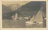 Salzkammergut, St. Wolfgang - Oesterreich - alte historische Fotos Ansichten Bilder Aufnahmen Ansichtskarten 