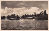 Faakersee, Strandbad auf der Insel - alte historische Fotos Ansichten Bilder Aufnahmen Ansichtskarten 