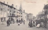 Grado, Piazza Platz - alte historische Fotos Ansichten Bilder Aufnahmen Ansichtskarten 