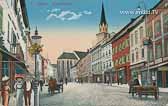 Hauptplatz - Villach - alte historische Fotos Ansichten Bilder Aufnahmen Ansichtskarten 