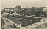 Karlsplatz - Technische Universität - Oesterreich - alte historische Fotos Ansichten Bilder Aufnahmen Ansichtskarten 