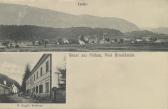 Pöckau, Ortsansicht und Gaggl's Gasthaus - Kärnten - alte historische Fotos Ansichten Bilder Aufnahmen Ansichtskarten 