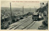 Triest, Elektrische Straßenbahn nach Opicina - alte historische Fotos Ansichten Bilder Aufnahmen Ansichtskarten 