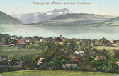 Weyregg und Schafberg - Weyregg am Attersee - alte historische Fotos Ansichten Bilder Aufnahmen Ansichtskarten 