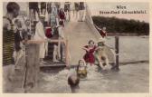 Wien, Strandbad Gänsehäufl - Wien,Donaustadt - alte historische Fotos Ansichten Bilder Aufnahmen Ansichtskarten 