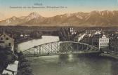 Villach Draubrücke - Villach-Innere Stadt - alte historische Fotos Ansichten Bilder Aufnahmen Ansichtskarten 