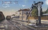 St. Peter in Krain, Bahnhof - Slowenien - alte historische Fotos Ansichten Bilder Aufnahmen Ansichtskarten 