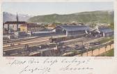 Villach Hauptbahnhof, Bahnhofshalle - Europa - alte historische Fotos Ansichten Bilder Aufnahmen Ansichtskarten 