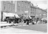 Hauptplatz Straßenerneuerung - Villach-Innere Stadt - alte historische Fotos Ansichten Bilder Aufnahmen Ansichtskarten 