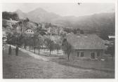 Haus Truppe und die damalige Landesstraße - Villach - alte historische Fotos Ansichten Bilder Aufnahmen Ansichtskarten 