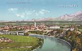 Blick von Villach St. Martin zur Eisenbahnbrücke - Villach(Stadt) - alte historische Fotos Ansichten Bilder Aufnahmen Ansichtskarten 