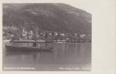 Blick vom Ossiachersee auf Sattendorf - Treffen am Ossiacher See - alte historische Fotos Ansichten Bilder Aufnahmen Ansichtskarten 